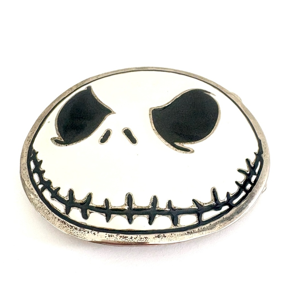 Jack Skellington Enamel Belt Buckle